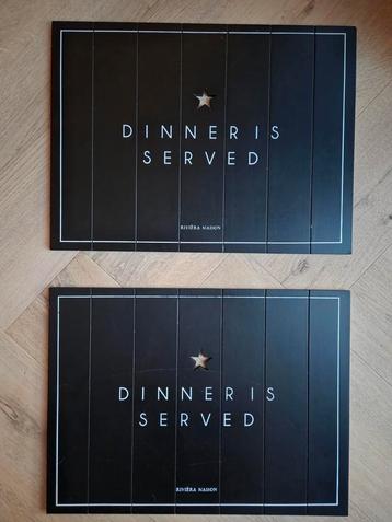 2 houten placemats riviera maison beschikbaar voor biedingen