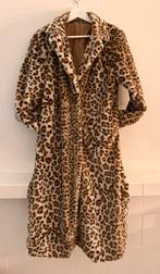 Luipaard imitatie bontjas panterprint lange fake fur jas S, Ophalen of Verzenden, Nieuw, Maat 36 (S), Overige kleuren