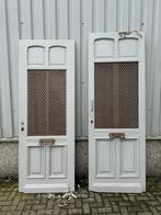 2 identieke antieke voordeuren, Doe-het-zelf en Verbouw, Deuren en Horren, Jurgen.hoogenboezem@gmail.com, 80 tot 100 cm, 215 cm of meer