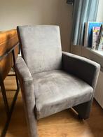 3x eetkamerstoel antraciet, Ophalen, Drie, Zo goed als nieuw, Stof