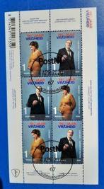 NVPH V3842-43 75 jaar vrijheid (gestempeld postzegelvel), Postzegels en Munten, Postzegels | Nederland, Verzenden, Na 1940, Gestempeld