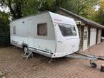 Dethleffs Caravan   camper 4 pers. vast bed, rondzit, Caravans en Kamperen, Caravans, Rondzit, Particulier, Dethleffs, Ringverwarming