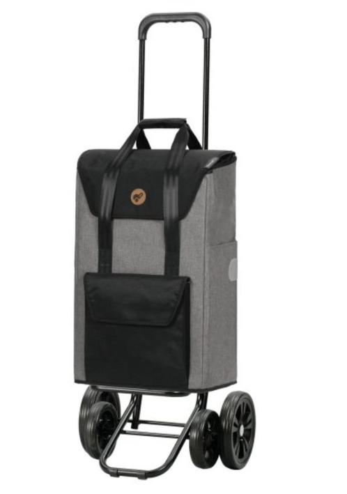 Boodschappenwagen vier wielen, duwen en trekken, Sieraden, Tassen en Uiterlijk, Tassen | Reistassen en Weekendtassen, Nieuw, 30 cm of meer
