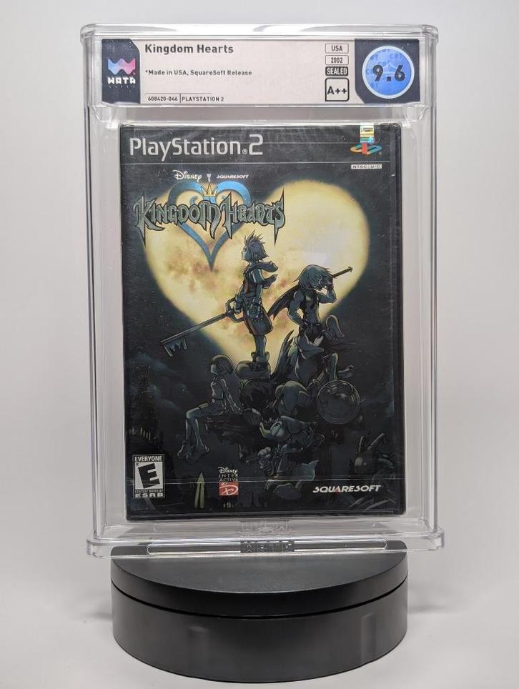 Kingdom Hearts Sony Playstation 2 First Print Wata 9.6 A++, Spelcomputers en Games, Games | Sony PlayStation 2, Nieuw, Avontuur en Actie