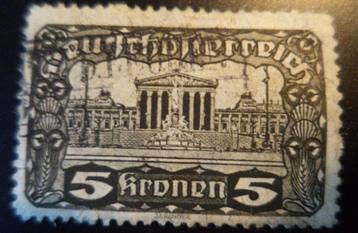 1918 - 1919 DeutschÖsterreich 5 Kronen zeldzaam   beschikbaar voor biedingen