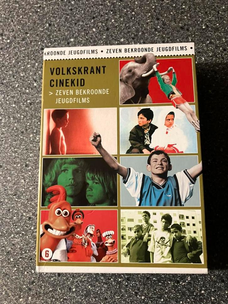 Volkskrant Cinekid 7-Dvd Box o.a. Gebroeders Leeuwenhart, Cd's en Dvd's, Dvd's | Kinderen en Jeugd, Zo goed als nieuw, Film, Boxset
