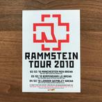 Rammstein tour flyer live concert, Verzamelen, Ophalen of Verzenden, Zo goed als nieuw
