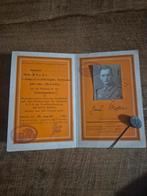 D.L.R.G Leistungsschein met speld 1935., Ophalen of Verzenden, Landmacht, Duitsland