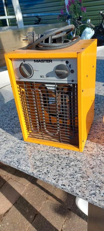 Master ventilator en kachel ook nog voor warm en koud dus  beschikbaar voor biedingen