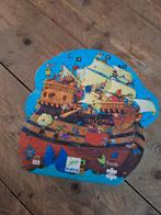 Djeco Puzzel - Piratenboot, Kinderen en Baby's, Speelgoed | Kinderpuzzels, Ophalen of Verzenden, Meer dan 50 stukjes, Zo goed als nieuw