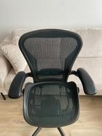 Herman Miller Aeron Graphite bureaustoel/gamestoel, Gaming bureaustoel, Zwart, Ophalen of Verzenden, Zo goed als nieuw