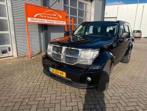 Dodge Nitro 3.7 V6 4X4 Aut4 2008 zwart  LPG, Auto's, Dodge, Bedrijf, Nitro, 4x4, ABS, Airbags, Airconditioning, Bluetooth, Boordcomputer