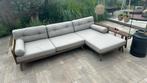 Tuinbank hout inclusief kussens, Tuin en Terras, Ophalen, Hout