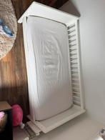 Peuterbed met matras, Kinderen en Baby's, Kinderkamer | Bedden, Ophalen, Gebruikt, 70 tot 85 cm, 140 tot 160 cm