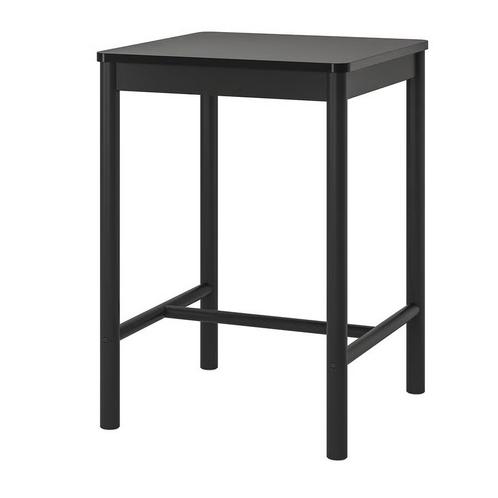 IKEA RÖNNINGE Bartafel Zwart, Huis en Inrichting, Tafels | Statafels, Zo goed als nieuw, Ophalen