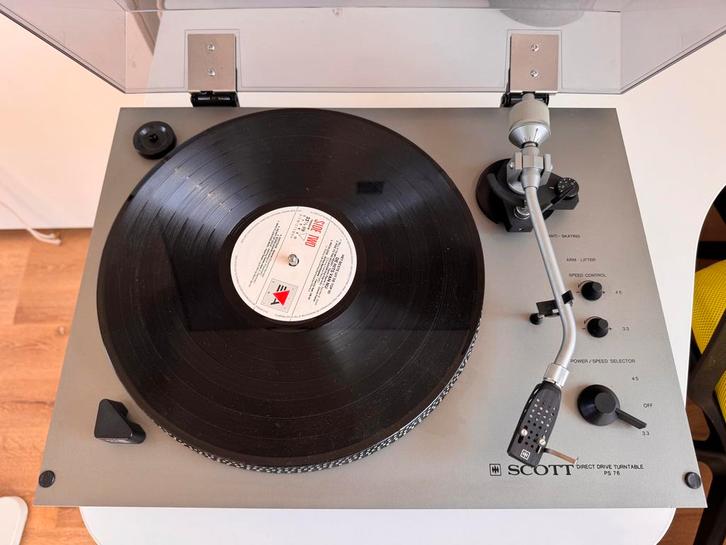 H.H. Scott PS76 Platenspeler - Direct Drive, Audio, Tv en Foto, Platenspelers, Gebruikt, Platenspeler, Overige merken, Ophalen