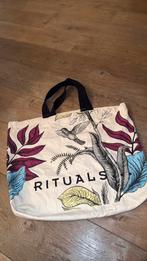 Sinterklaastip! Mooie linnen Rituals tas, Ophalen of Verzenden, Zo goed als nieuw, 30 cm of meer, Minder dan 35 cm