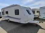 Hobby de Luxe 560Kmfe stapelbed,middenzit, fransbed, Hobby, Bedrijf, Kachel, Tot en met 6