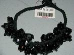 Nieuwe ketting van Manouk zwart., Sieraden, Tassen en Uiterlijk, Kettingen, Ophalen of Verzenden, Nieuw, Zwart