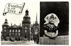 Groeten uit Goes - 2 afb - ongelopen, Verzamelen, Ansichtkaarten | Nederland, Ophalen of Verzenden, 1920 tot 1940, Ongelopen, Zeeland