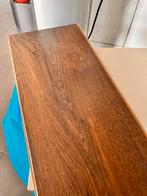 Te koop: partij laminaat – donkerbruin houtlook, Ophalen, Gebruikt, 50 tot 150 cm, Minder dan 5 m²