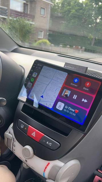 Carplay Autoradio voor C1 107 of Aygo met inbouw! beschikbaar voor biedingen