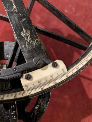 Kaiserliche Marine sextant. €150 beschikbaar voor biedingen
