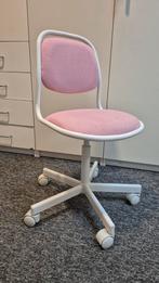 IKEA kinder bureaustoel roze, Huis en Inrichting, Bureaustoelen, Gebruikt, Bureaustoel, Roze, Ophalen