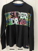 2 Superdry longsleeves size L, Kleding | Heren, Maat 52/54 (L), Ophalen of Verzenden, Zo goed als nieuw, Zwart