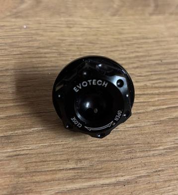 Olievuldop EVOTECH 20x1,5mm aluminium zwart beschikbaar voor biedingen