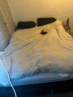 Gratis te halen boxspring, Gebruikt, Zwart, Tweepersoons, 200 cm