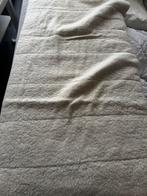 Matras onderlegger schapenvacht, Ophalen of Verzenden, Zo goed als nieuw, Eenpersoons, Wit