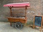 Vintage marktkraam, Ophalen