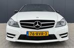 Mercedes-Benz C-klasse Coupé 180 AMG-Line Airco Cruise Pano, Auto's, Mercedes-Benz, Automaat, Euro 5, Achterwielaandrijving, Zwart