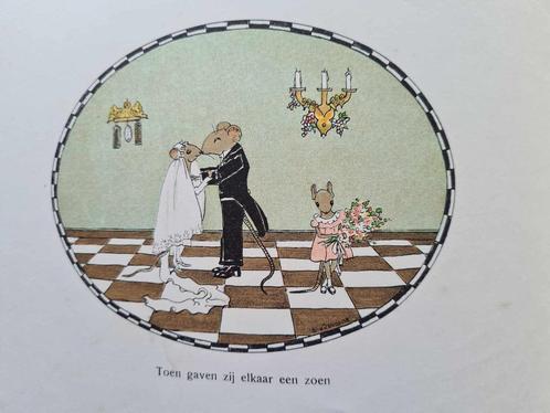Anna Sutorius- Een muizenbruiloft -Bep Jordens teekeningen, Antiek en Kunst, Antiek | Boeken en Bijbels, Ophalen of Verzenden