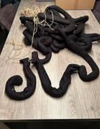 25x Apen of dier - dieren staart zwart / loopgroep carnaval, Ophalen of Verzenden, Gebruikt, Jongen of Meisje