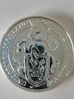 Zilveren Unicorn Schotland 2018 - 2oz, Ophalen of Verzenden