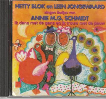 Hetty Blok & Leen Jongewaard  liedjes v Annie M G Schmidt beschikbaar voor biedingen