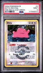 Pokemon Ditto [Rev-Holo] #4 PSA9 Fire Red & Leaf Green, Verzenden, Zo goed als nieuw, Losse kaart, Foil
