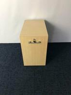 2 x Steelcase ladekast, ahorn/antraciet, Gebruikt, 50 tot 100 cm, 3 of 4 laden, Minder dan 100 cm