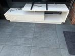 Witte tv meubel zsm ophalen, Ophalen, Gebruikt, 150 tot 200 cm, Minder dan 100 cm