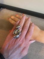 Uno de 50 ring (24) (275,- = 122,50) Breakfast With Lovers., Sieraden, Tassen en Uiterlijk, Ringen, Met kristal, Overige materialen