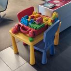 Mega blok en ikea mammoet tafel en stoelen, Ophalen, Zo goed als nieuw