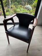 Vintage eetkamerstoel, Huis en Inrichting, Stoelen, Ophalen, Zwart, Kunststof, Eén