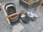 Mutsy Evo Kinderwagen - Forest Green, Zo goed als nieuw, Mutsy, Verstelbare duwstang, Ophalen