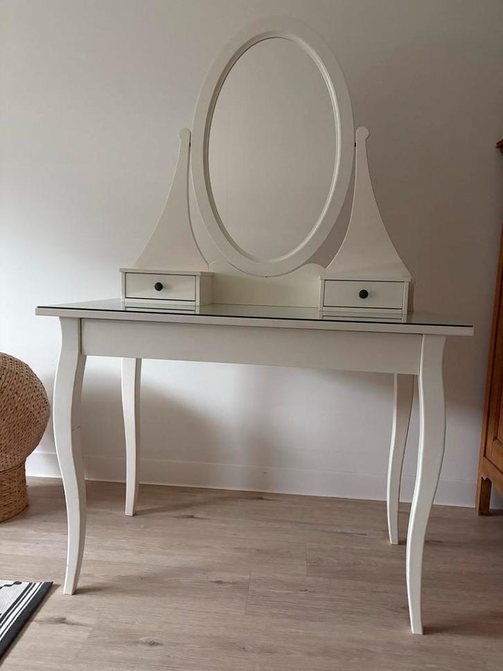 IKEA Hemnes kaptafel, Huis en Inrichting, Tafels | Kaptafels, Gebruikt, 100 tot 150 cm, 50 tot 100 cm, Hout, Ophalen