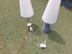 Set van 2 moderne lampen, Huis en Inrichting, Lampen | Tafellampen, Gebruikt, 50 tot 75 cm, Metaal, Ophalen of Verzenden