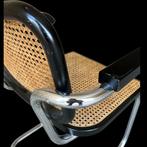 Marcel Breuer Cesca  S64 fauteuil Cideu + 2 stoelen, Huis en Inrichting, Stoelen, Gebruikt, Drie, Cesca Thonet Cidue, Zwart