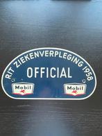 Mobil Rit Ziekenverpleging 1958 Rallyschild, Ophalen of Verzenden, Gebruikt