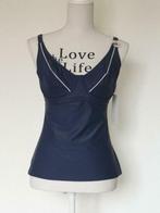 NIEUW! Set Esprit bikinibroek + tankini, Navy, mt 40 / 75D,, Kleding | Dames, Badmode en Zwemkleding, Blauw, Nieuw, Ophalen of Verzenden